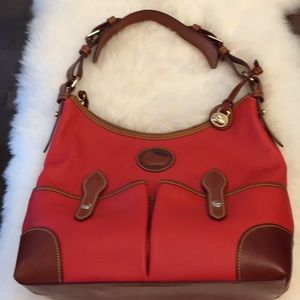 Dooney&Bourke Red Leather Bag!!